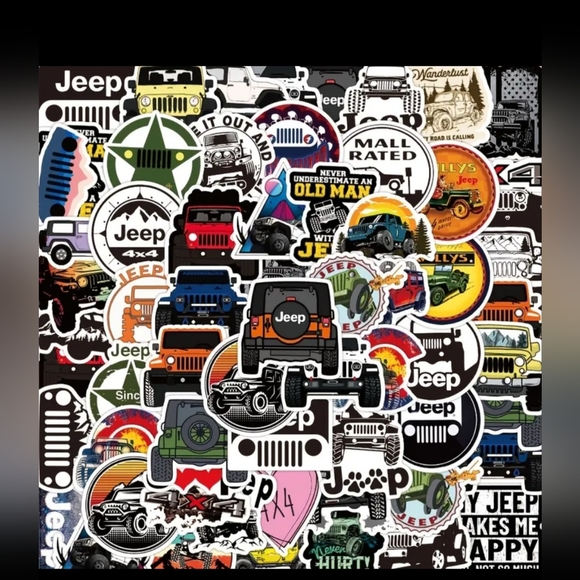 50 jeep Stickers - Picture 3 of 6